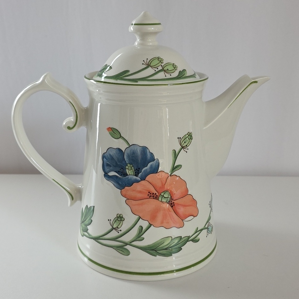 Villeroy & Boch Amapola Coffee Pot and Lid